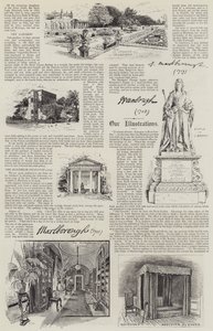 Palais de Blenheim illustré - Henry Edward Tidmarsh