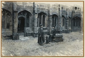Cour du collège de Chetham