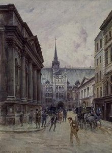 St. Lawrence Jewry et le Guildhall - Henry Edward Tidmarsh