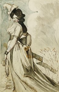 Une Dame Marchant