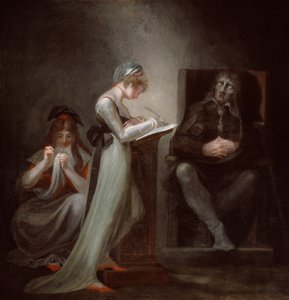 Milton dictant à sa fille