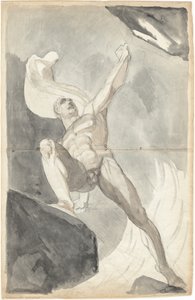 Satan défiant les pouvoirs du ciel - Johann Heinrich Füssli