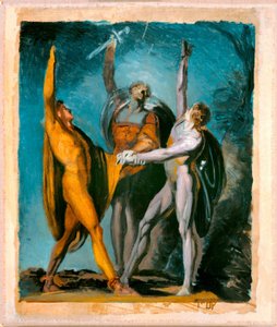 Esquisse pour "Serment sur le Rütli," Figure féminine (verso)