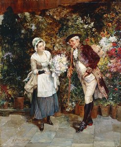 La Fille aux fleurs