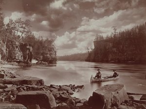 Lower Jaws, Dells of the Wisconsin, 1903 (photo) - Henry Hamilton Bennett