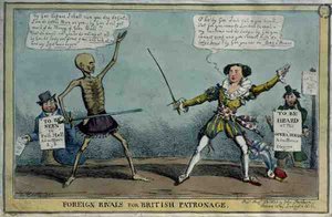 Rivaux étrangers pour le patronage britannique, publié par John Fairburn - Henry Heath