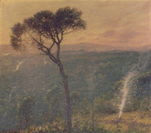 Une vallée ligurienne - Henry Herbert La Thangue