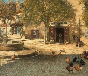 Une forge provençale - Henry Herbert La Thangue