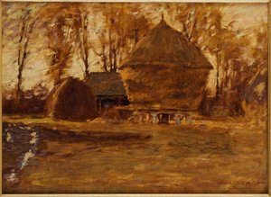 Meules de foin du Sussex, 1917