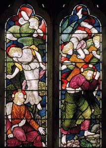 Christ assisté par des anges