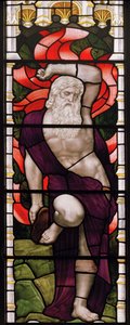 Evesham, Tous les Saints, James Powell & Sons, Henry Holiday, Moïse