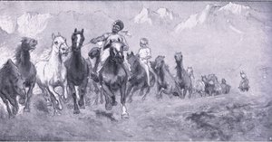Coolies indiens emmenant des remplaçants à Stellens bosch, d
