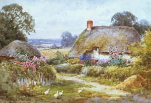 Un cottage en été