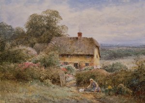 Un cottage pittoresque, Warwickshire
