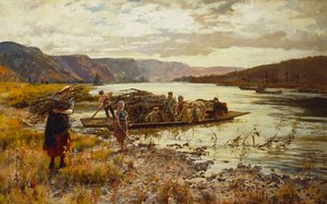 Traversée du lac