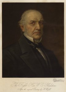 Le très honorable W E Gladstone
