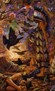 La magie de Djun dans la maison du chef - Henry Justice Ford