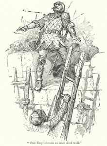 "Un Anglais est au moins bien mort" (litho)