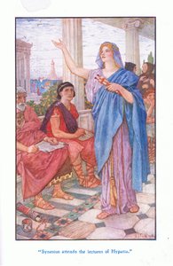 Synesius assiste aux cours d