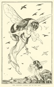 La Princesse emportée par les abeilles