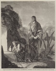 Marie Madeleine au sépulcre