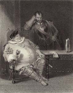 Falstaff et Bardolph - Henry Liverseege