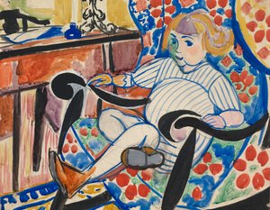 Gouache, vers 1916 - Henry Lyman Saÿen