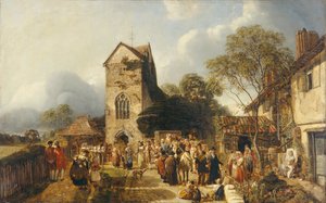 Un vieux cimetière de campagne