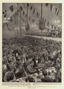 Festin des héros, le banquet au quartier général du HAC - Henry Marriott Paget