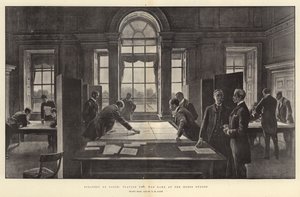 Stratégie sur Papier, jouant au Jeu de Guerre aux Horse Guards