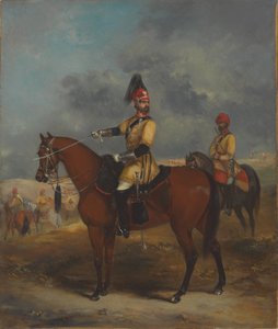 Un officier du 1er Cavalerie Irrégulière du Bengale