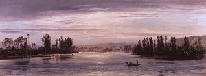 Sur la Seine près de Les Andelys - Henry Moore