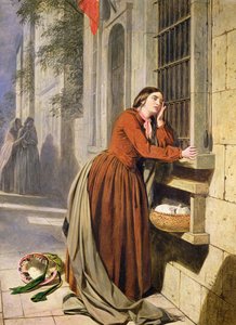 Mère déposant son enfant à l