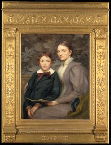 Mme William T. Evans et son fils, 1895