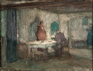 Et il disparut de leur vue - Henry Ossawa Tanner