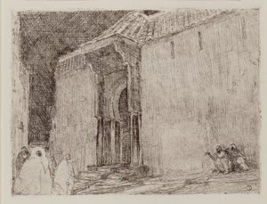 Mosque, Tangier - Henry Ossawa Tanner