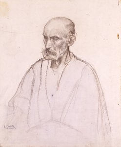 Étude pour le disciple Pierre - Henry Ossawa Tanner