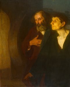 Les Deux Disciples au Tombeau, vers 1906 - Henry Ossawa Tanner