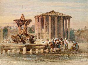 Fontaine à Rome
