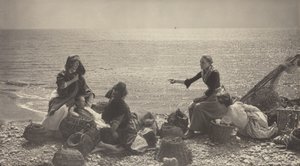 Commérages sur la plage - Henry Peach Robinson