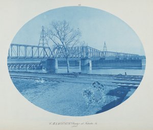 Pont C.M. & St. P. RR à Sabula, Ia.