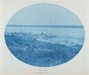 Rocher de garde, canal des rapides de Des Moines L.W.