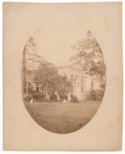 Manoir de Doughoregan, Maryland, v. 1860 (photo)