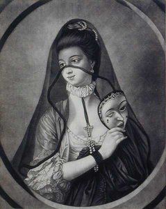 La nonne démasquée, gravée par Carington Bowles