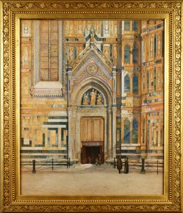 La porte sud du Duomo, Florence, Italie