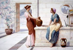 Commérages, c.1895 - Henry Ryland