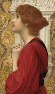 La Flamme Gardée - Henry Ryland