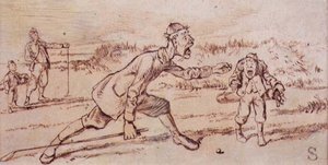 Crier sur le caddie, illustration du magazine 