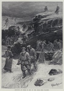 Bagnards au travail dans l