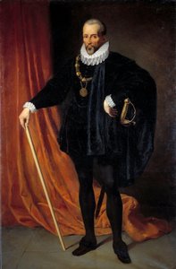 Portrait en pied de Blaise de Montesquiou, seigneur de Montluc maréchal de France en 1575